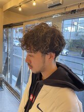 ハイライトパーマ☆【中野/中野美容室/メンズパーマ】