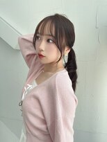 ロンド クラン 岡崎(Lond Clan)&nbsp;結んでも可愛い顔まわりカット