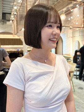 ロンドクレール 川崎(Lond clair) 【北澤華】髪質改善/縮毛矯正/ミニボブレイヤーカット/川崎