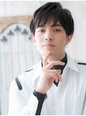 20代30代斜めバング重め束感クロップラウンドマッシュe新所沢