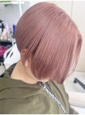 【横須賀中央　AGU】ハイトーンショート・ホワイトピンク