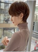 30代40代50代/ショート/ショートボブ/髪質改善/白髪ぼかし/原宿