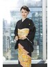 【8時から土日祝限定】ヘア+留袖着付け16000円 ※1週間前迄の受付