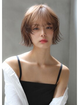 アリュールヘアー ヴィヴィ(ALLURE hair vivi) 【ALLURE】レイヤーボブ＿顔周りレイヤーボブ＿ルーツカラー