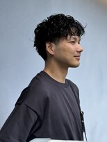 シーセブン(CCCCCCC) テーパーフェード×パーマ