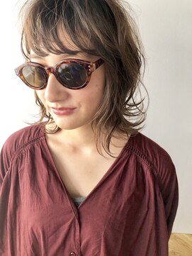 ソルト(Salt) Salt大久保◇ルーズボブミディ/シースルーバング