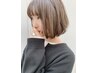 前髪カット＋潤いカラー＋選べる3STEPトリートメント　￥10500