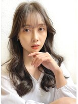 チョビー(Chobii) デジタルパーマロングヘアカタログゆるふわ韓国風表参道栗原/310