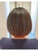 ヘアーアンドメイク ペリドット(hair&make Peridot)&nbsp;個性的/サーモンピンク/インナーカラー/30代/40代/50代/60代