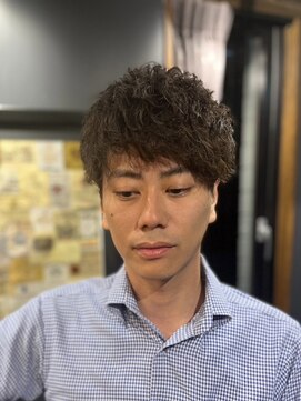 銀座 シノ 本店(shino) 【銀座理容室】ツイストパーマ