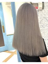 ロンド ストラーダ 心斎橋(Lond strada)&nbsp;韓国前髪顔周りロング×ピンクブラウン[心斎橋/髪質改善]