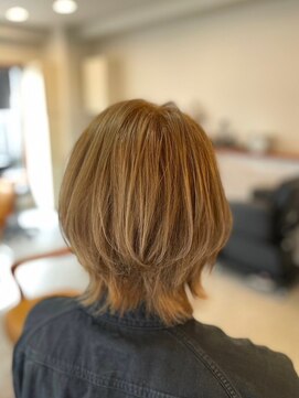 クリュウゲート 吉祥寺店(KURYU GATE) 黒髪/グレーベージュ/レイヤーロング/前髪パーマ[吉祥寺]