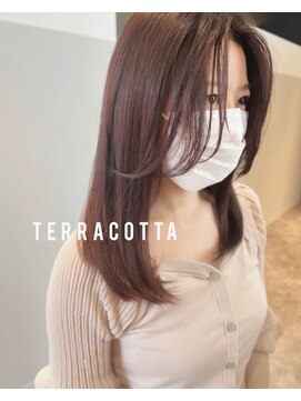 バリー(VALLEY) 【VALLEY hair care&spa】大人可愛いテラコッタブラウン