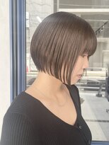 ノウル 中野(NoWL)&nbsp;【 NoWL 】olive greige × short bob