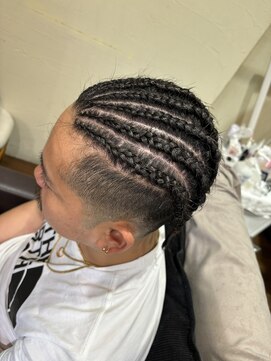 ジュジュル 稲毛本店(jujur) メンズコーンロウ