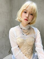 ロジッタ(ROJITHA) 【ROJITHA原宿表参道】ハイトーン×ボブスタイル