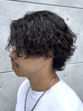 ザ アクネ 岡崎竜美丘店(THE ACNE) ＊グランジパーマ/渋め/簡単スタイリング