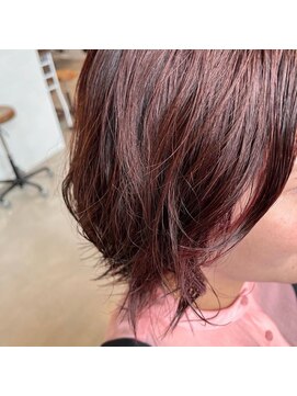 エシレ(esille.) ボブ×ピンクカラー