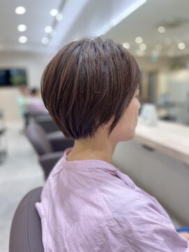 シュク 高円寺(SYUK) 大人ショート/丸みショートボブ/ココアグレージュ【SYUK高円寺】