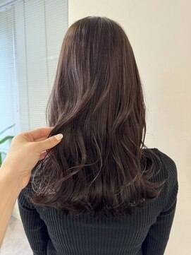 ユーフォリア 青山(Euphoria) パールブラウン/艶髪/ミディアム/小顔カット/*担当yuki