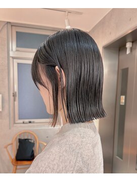 サンド 池袋(sand) 切りっぱなしボブ