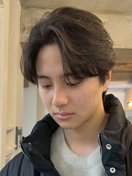 フィフス 天神大名(fifth) 天神メンズフェザーパーマシャドウパーマスパイラルパーマゆるめ