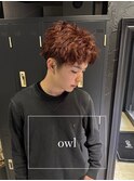 ショートアップバンク/アップバンク/ワンカラー/メンズカット