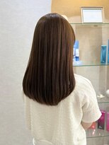 カラークチュール(Color Couture)&nbsp;くびれヘア/縮毛矯正/アプリコットオレンジ/夏のヘアセット