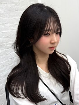 アマトウキョウ アユンチェ(AMA TOKYO×AYUNCHE) 韓国スタイル/ナチュラルくびれヘア_くびれ巻き_レイヤーカット