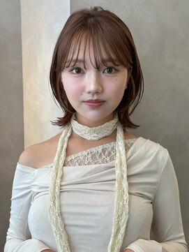 オムニス(Omnis) 大人可愛いショートボブレイヤーカット韓国ヘア20代30代小顔前髪