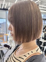 ビューナゴヤ 名駅(VIEW NAGOYA)&nbsp;前髪カタログ/イメチェンスタイル／ウェーブパーマ/こなれミディ