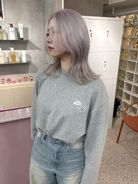 ペレ アネックス 大阪梅田茶屋町店(PELE ANNEX) 黒髪カタログ/クラゲヘアー/オリーブグレー/梅田