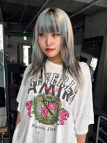 ギークス(GEEKS) 【GEEKS渋谷】ハッシュカット/デザインカラー/渋谷ブリーチ/小顔