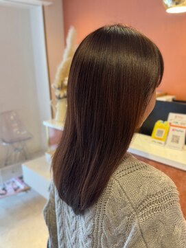 スペックホルダーミミ(Spec Holder mimi) オレンジブラウン11.28黒髪