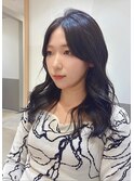レイヤー×透明感グレージュ
