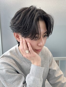 ジーナ 天神(Zina) 【福岡/天神/メンズカット】フェザーショート