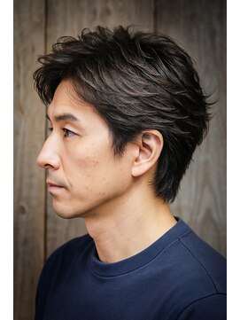 ヘアー グランジ プラス(hair Glunge Plus) 【大人のフェザーパーマ】