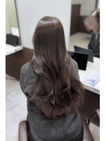 コビーバイジーナ 梅田茶屋町(Coby by Zina)&nbsp;髪質改善/ココアグレージュくびれ巻きヘア【CobybyZina梅田】