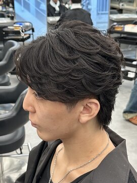 オーバルバイアピッシュ(OVARL by apish) 毛流れパーマ/フェザーショートフェザーパーマ