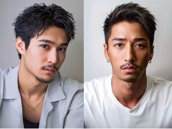 Men's hair salon First 心斎橋店【4月上旬オープン（予定）】の写真/メンズのお洒落をトータルサポート!顔の印象を左右する眉Cutはプロへお任せ★忙しい朝の時短にも◎[心斎橋]