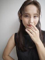 ヌヌ 渋谷 原宿 明治神宮前(nunu)&nbsp;レイヤーカットウルフカットボブグレージュオリーブべージュ