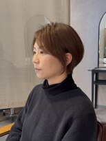 トゥーリ 城南樋井川店(tuuli)&nbsp;20代30代40代50代/大人可愛いショートボブ/チョコレートブラウン
