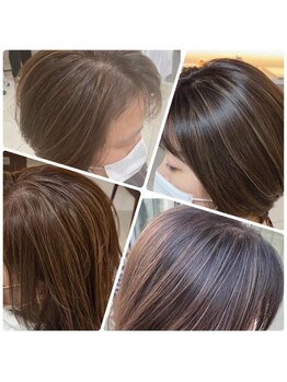 ヘアークリエイション クラフト(HAIRCREATION CRAFT)の写真/白髪を隠すから活かす時代へ。白髪ぼかしカラーで自然な透明感と大人のオシャレを叶えるサロン
