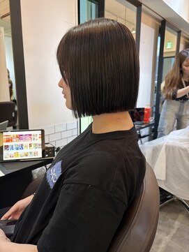 サロンドミルク 溝の口店(salon de MiLK) 10代20代30代/ボブ/イルミナカラー/艶髪［溝の口］