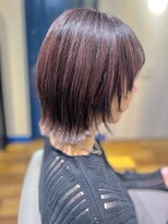 フリーダム 千種店(Freedom)&nbsp;ウルフボブ×ボルドー