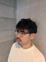 ワンワンオー バーバーショップ コンチネンタル(@110 BARBER SHOP continental) シャドウパーマ