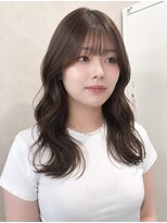 フォト 武蔵小杉(foto) 大人韓国風ミディアムレイヤー/レイヤーカット/グレージュ