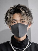 オーシャントーキョー 原宿(OCEAN TOKYO)&nbsp;メンズ波巻きハイライトセンターパート