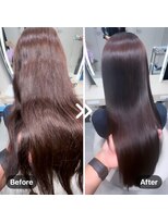 フュルスティン(FURSTIN) 髪質改善ストレート×縮毛矯正|自然な艶髪