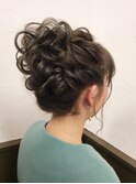 【ヘアセット専門店Mature】お団子アレンジ